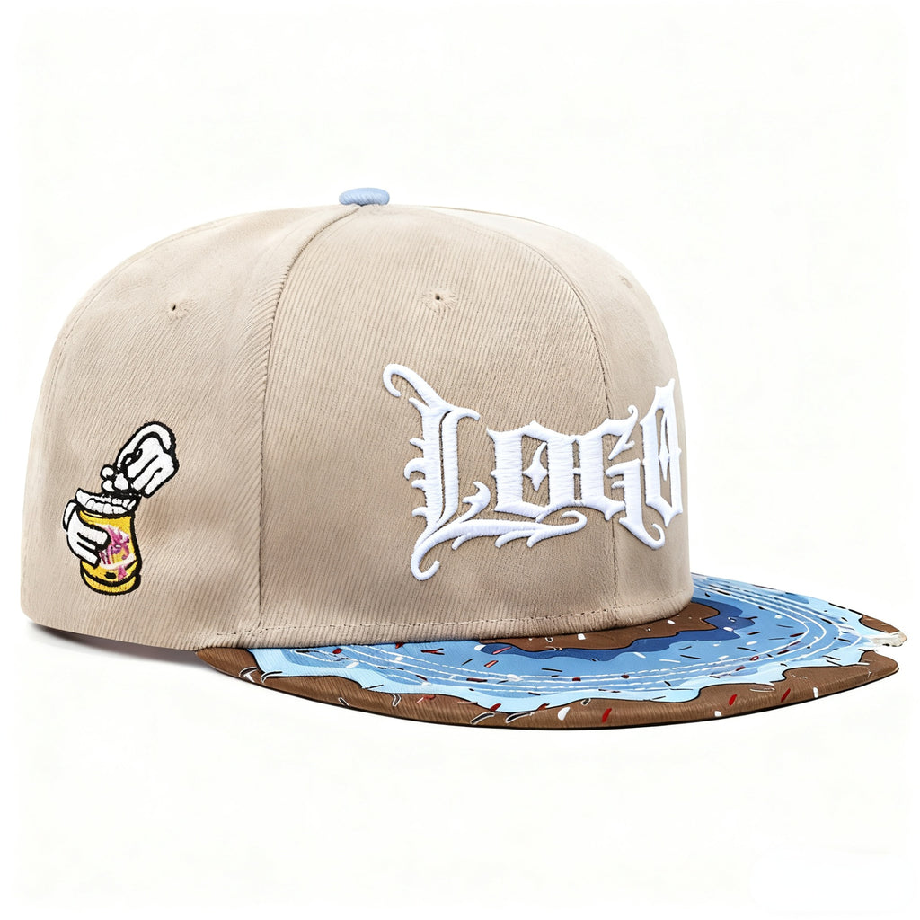 Customizable Notch Donut Hip-Hop Cap