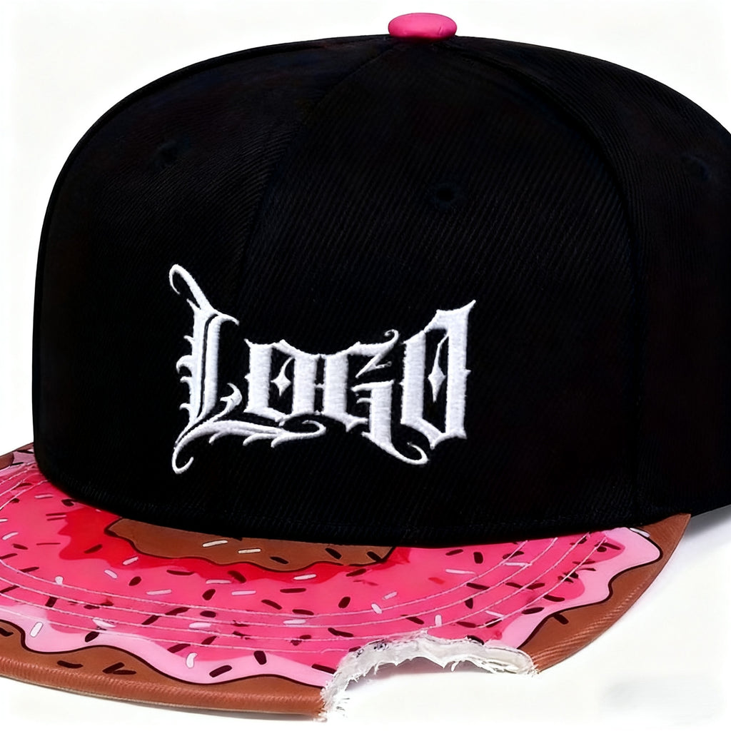 Customizable Notch Donut Hip-Hop Cap