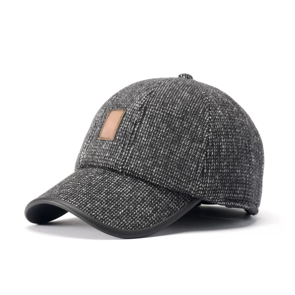 Customizable Winter Fleece-Lined Warm Baseball Cap