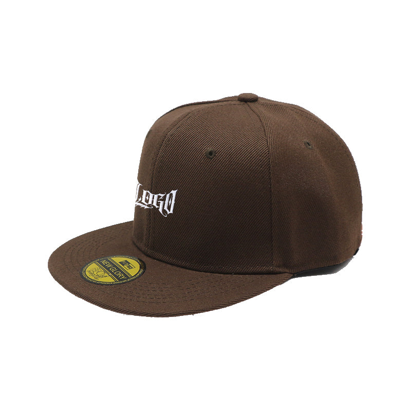Custom Embroidery Available Hip-Hop Cap