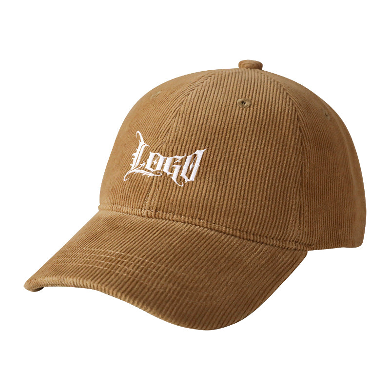 Customizable Corduroy Baseball Cap