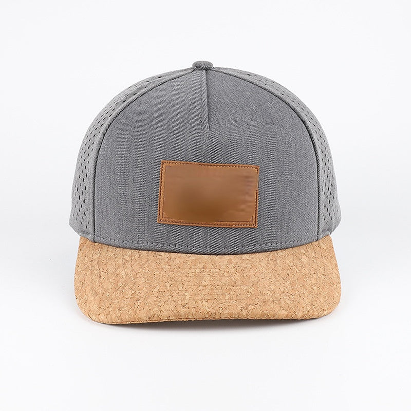 Customizable Wood Grain Trucker Hat