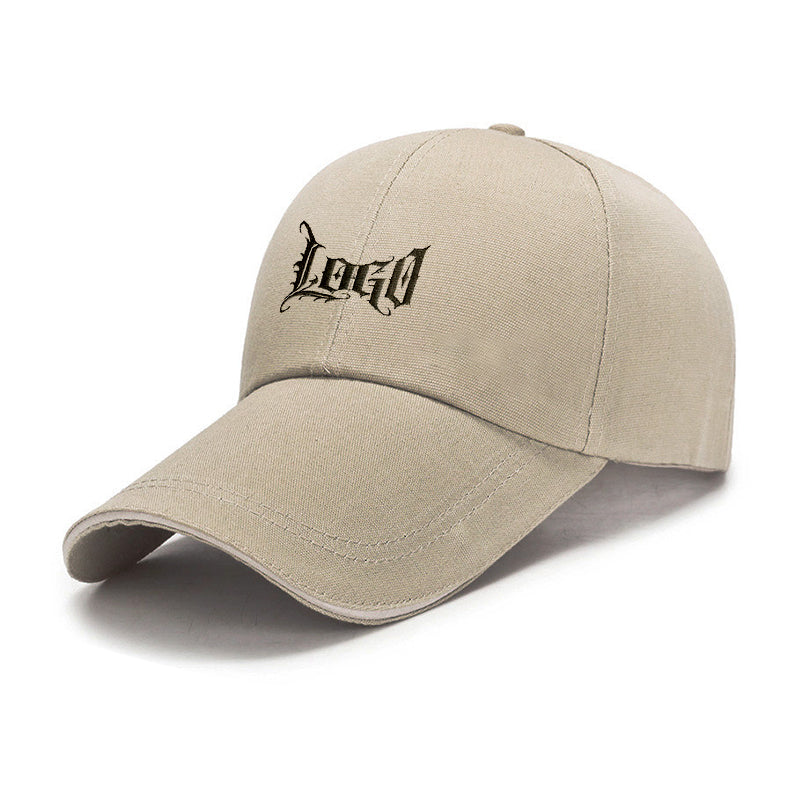 Customizable Wide-Brim Baseball Cap