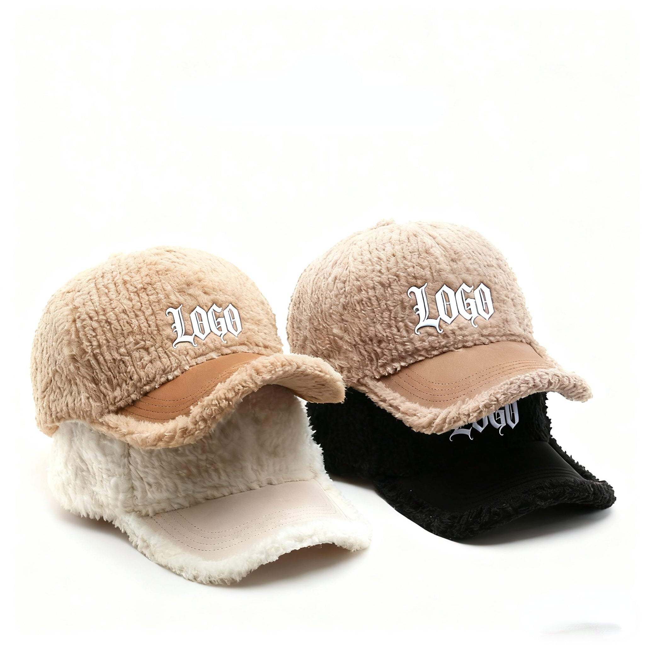 Customizable Warm Wool Felt Baseball Cap