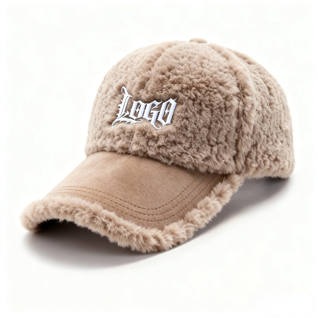 Customizable Warm Wool Felt Baseball Cap