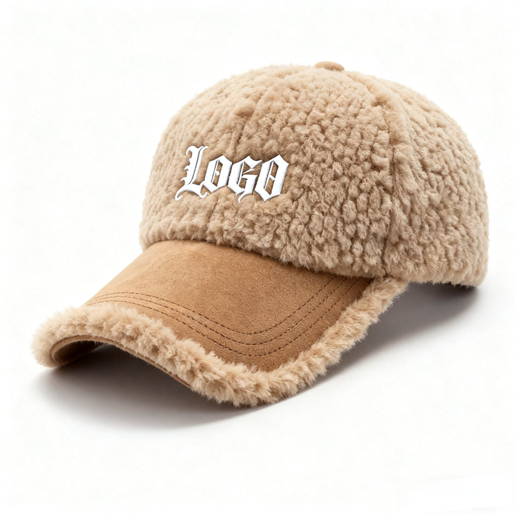Customizable Warm Wool Felt Baseball Cap