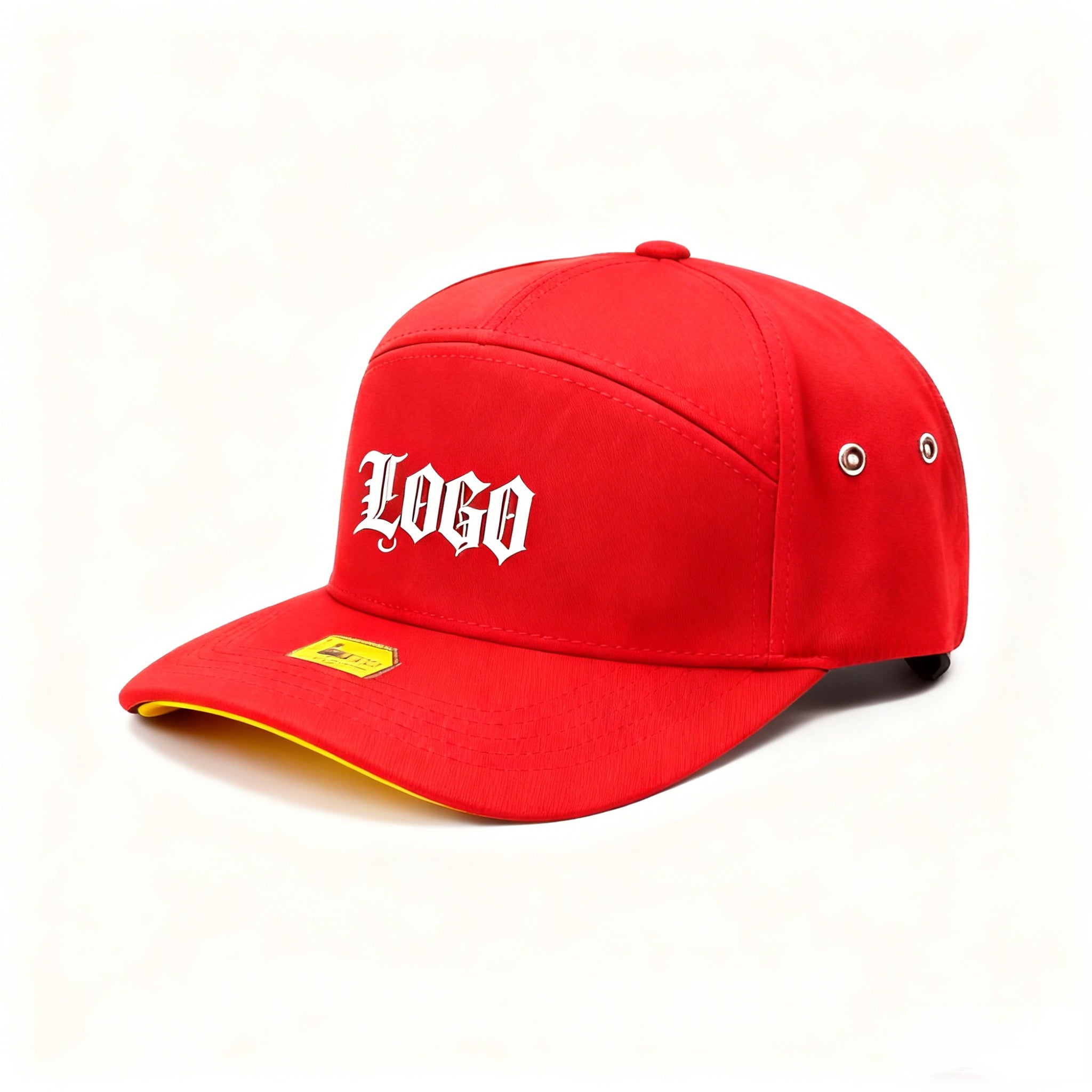 Customizable Vintage Contrast Brim Baseball Cap 5 Color Collection