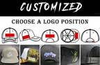 Customizable Open-Top Baseball Cap