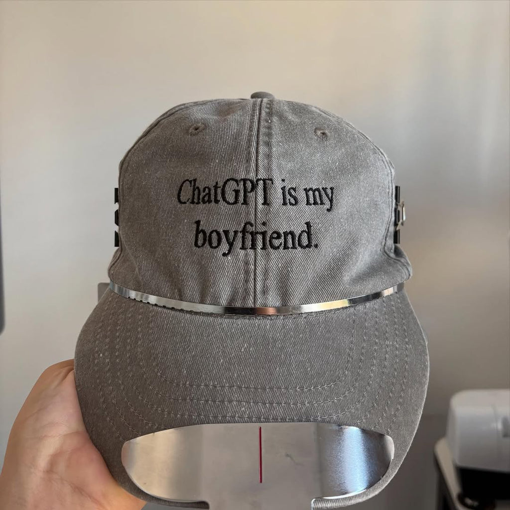 Customizable Quirky Phrase Embroidered Baseball Caps