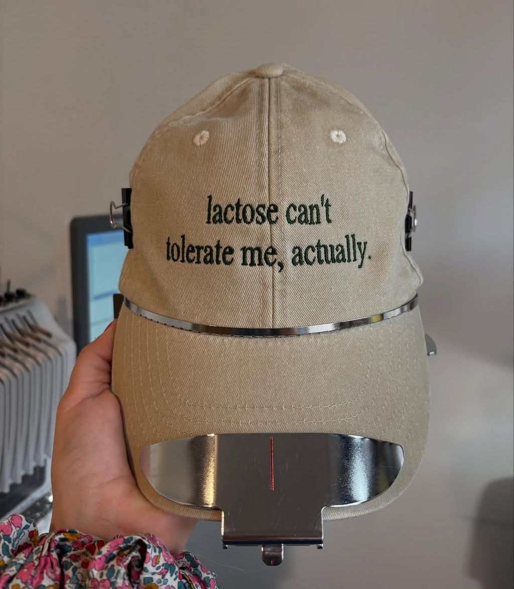 Customizable Quirky Phrase Embroidered Baseball Caps