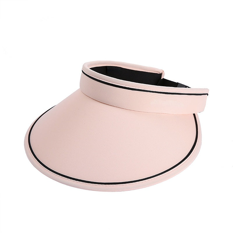 Customizable Foldable Wide-Brim Visor Hat