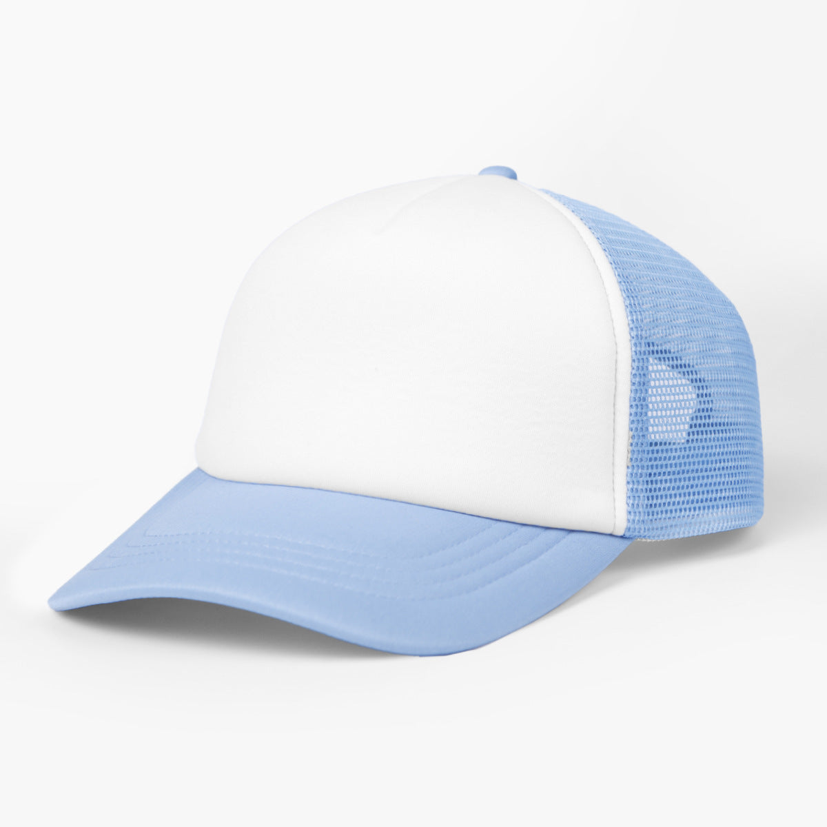 Customizable Classic Contrast Trucker Cap - 12-Color Sport Collection