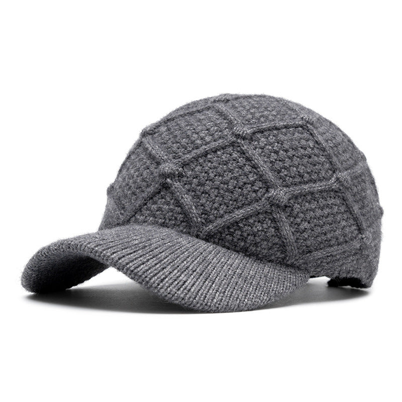 Customizable Textured Knit Baseball Cap - 6-Color Collection
