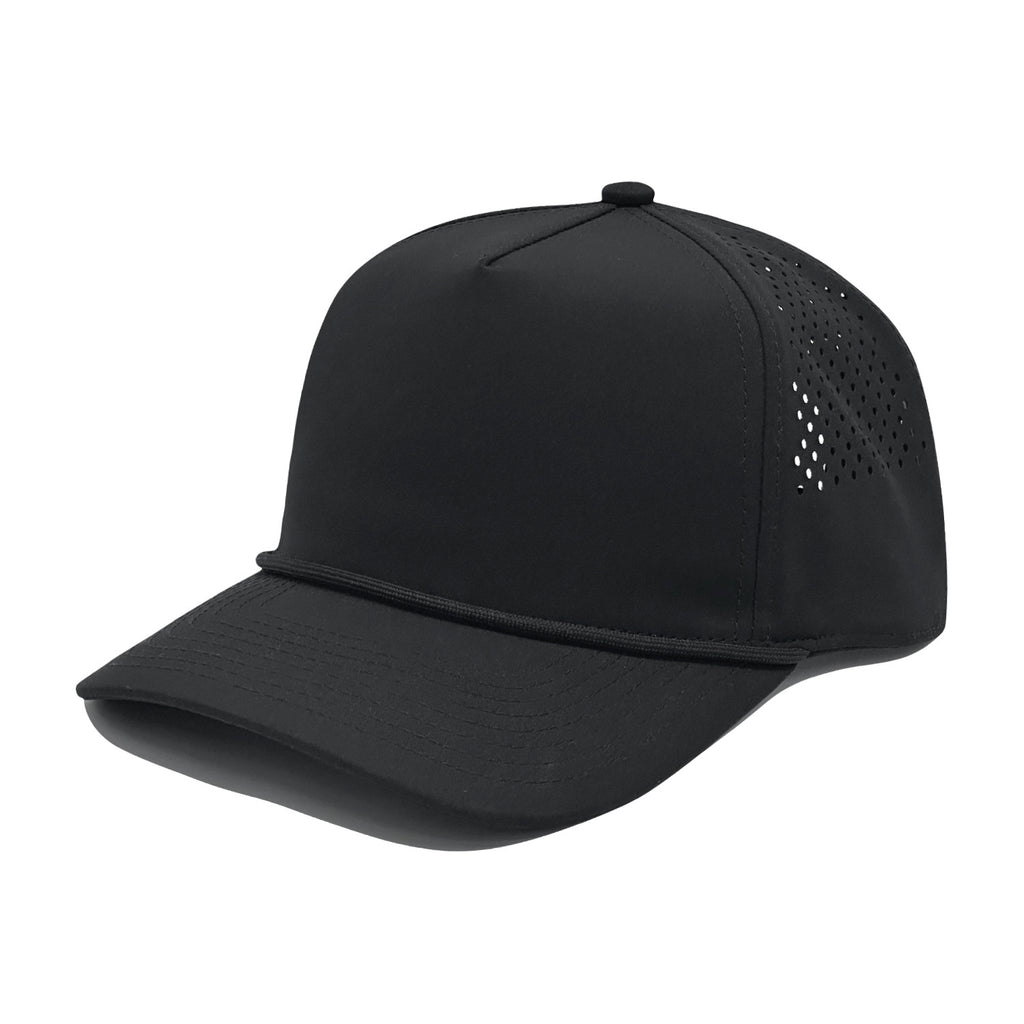 Customizable AeroFlow Perforated Baseball Cap - 10-Color Breathable Collection