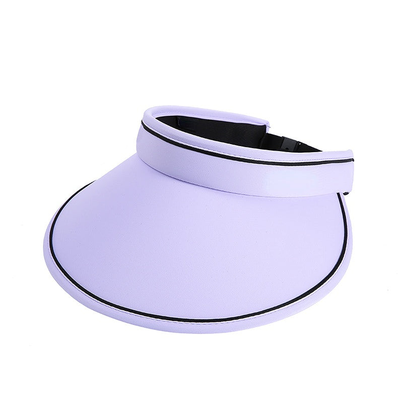 Customizable Foldable Wide-Brim Visor Hat