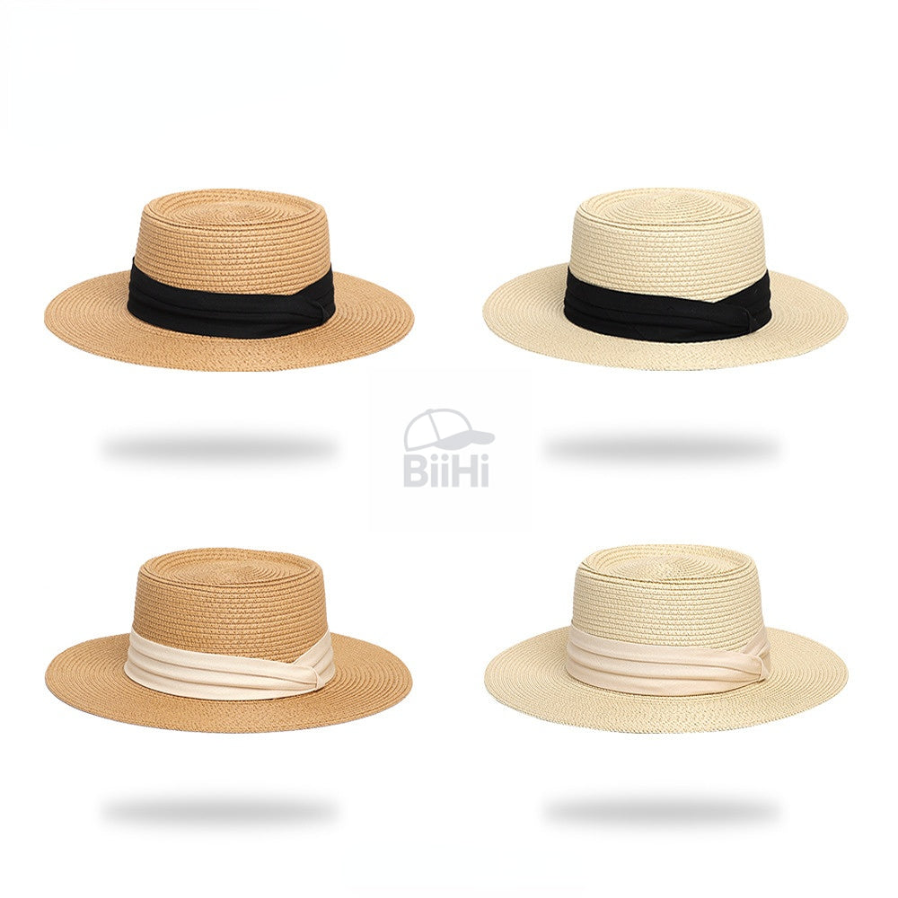 Customizable Classic Boater Hat