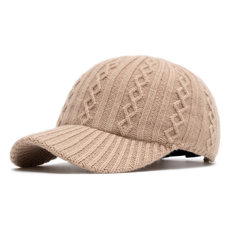 Customizable Cable Knit Newsboy Cap - 6 Color Collection