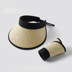 Customizable Foldable Wide-Brim Sun Visor