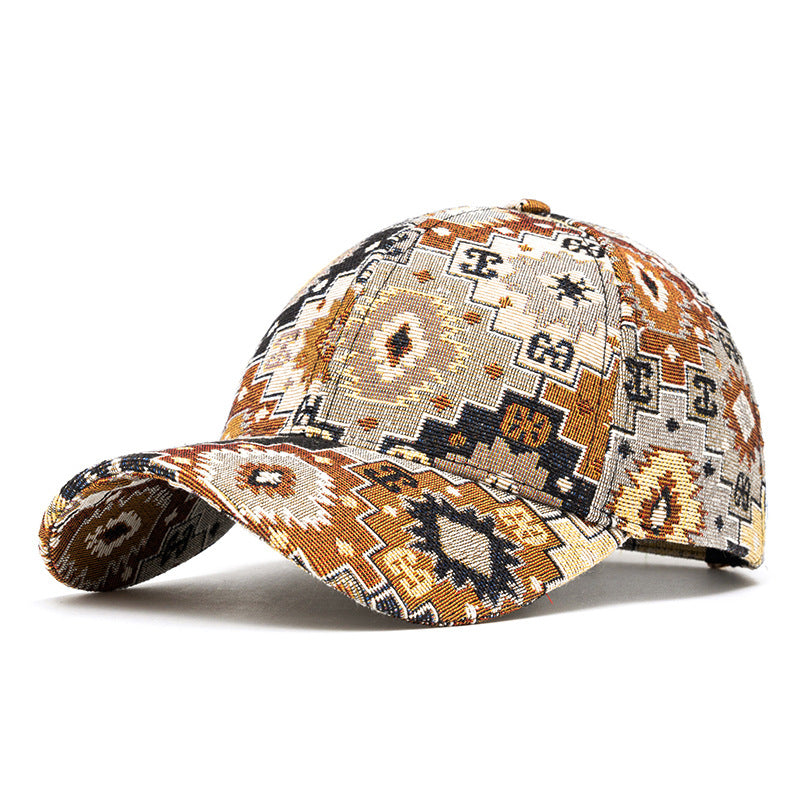Customizable Multi-Color Jacquard Pattern Baseball Cap