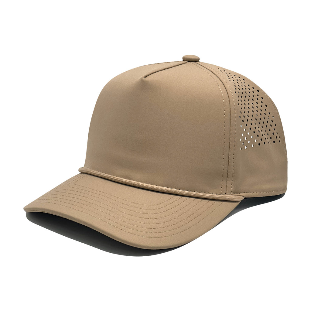 Customizable AeroFlow Perforated Baseball Cap - 10-Color Breathable Collection