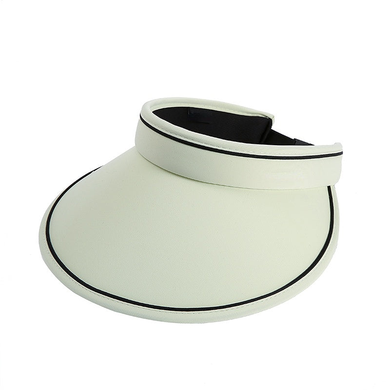 Customizable Foldable Wide-Brim Visor Hat