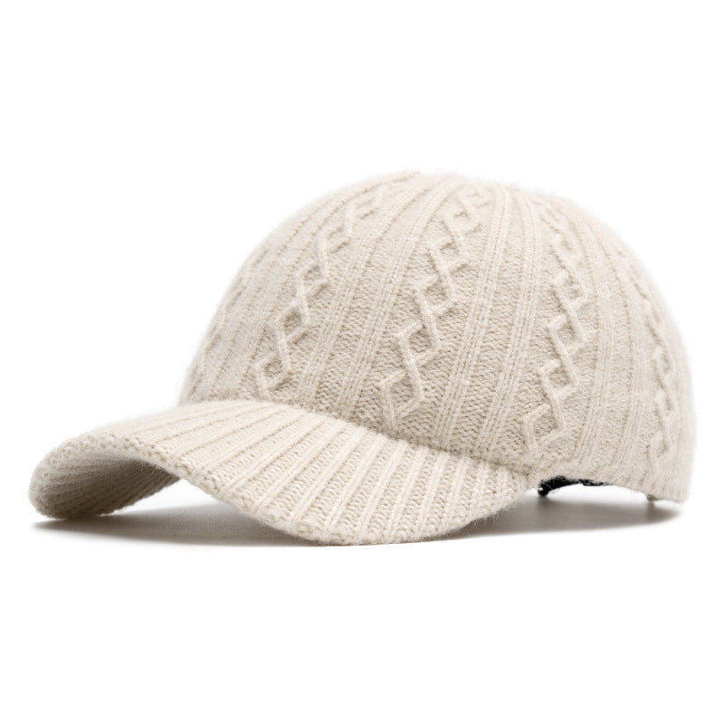 Customizable Cable Knit Newsboy Cap - 6 Color Collection