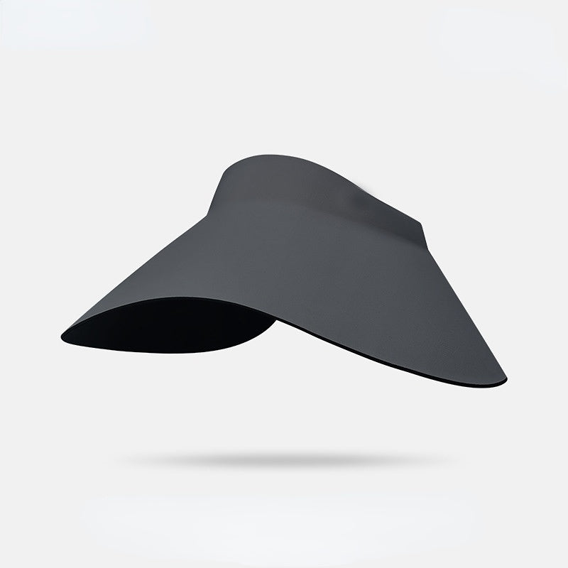 Customizable Ombre Wide-Brim Sun Visor - 10-Color Collection