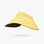 Customizable Ombre Wide-Brim Sun Visor - 10-Color Collection