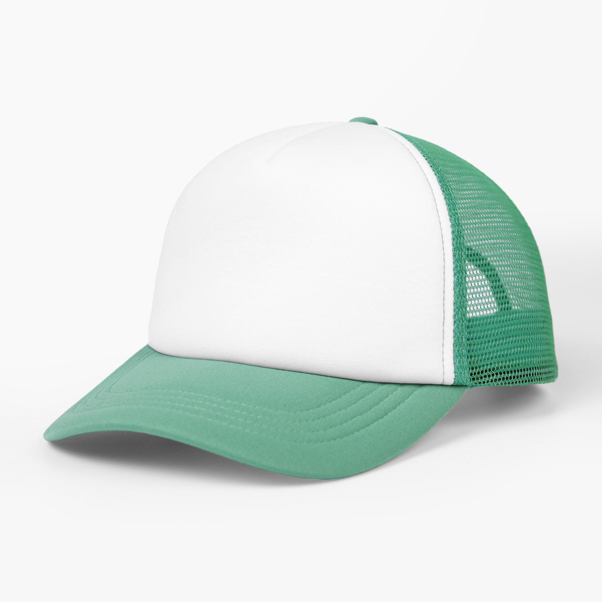 Customizable Classic Contrast Trucker Cap - 12-Color Sport Collection