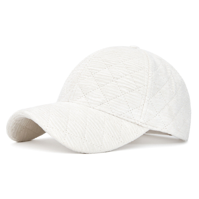 Customizable Textured Corduroy Baseball Cap