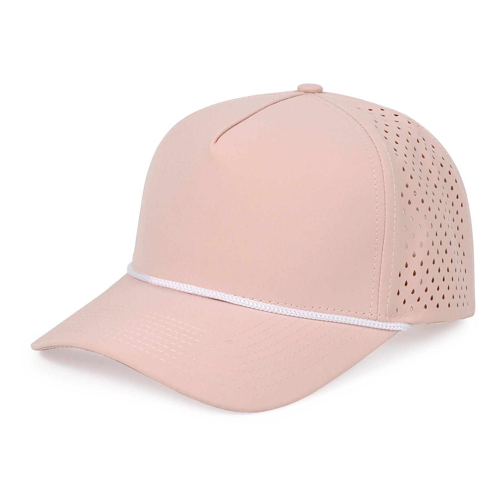 Customizable Aero-Band Perforated Baseball Cap - 9-Color Sport Collection