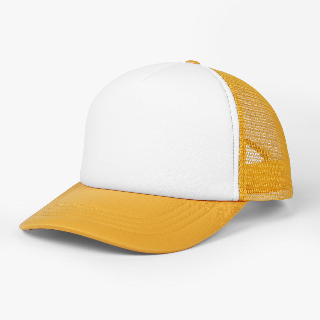 Customizable Classic Contrast Trucker Cap - 12-Color Sport Collection