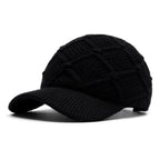 Customizable Textured Knit Baseball Cap - 6-Color Collection