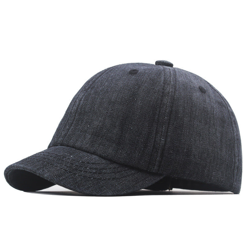 Customizable Classic Dark Wash Denim Baseball Cap