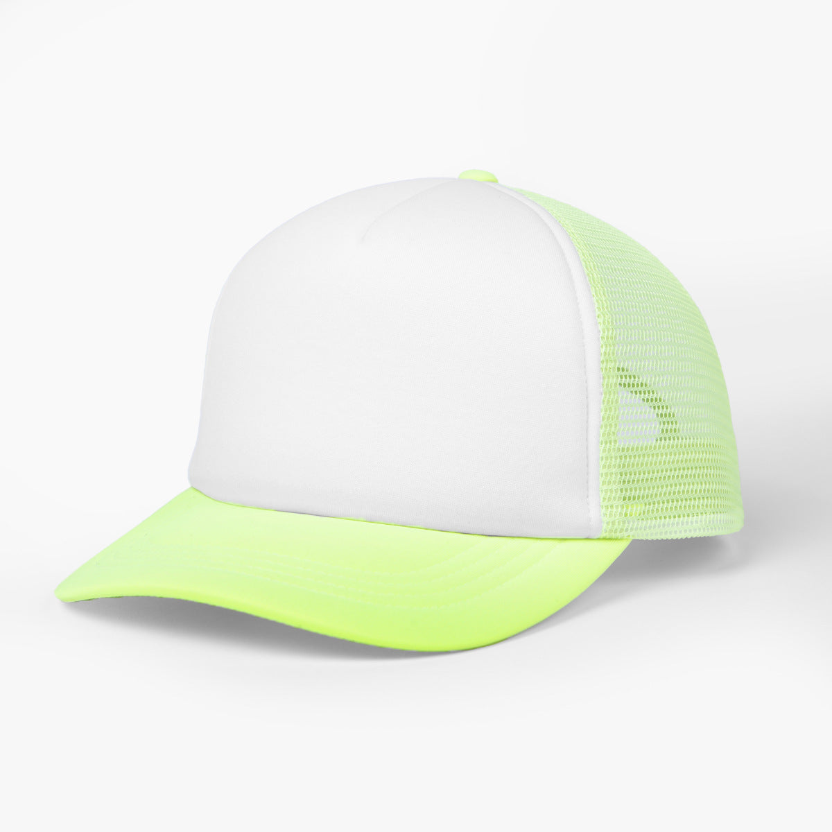 Customizable Classic Contrast Trucker Cap - 12-Color Sport Collection