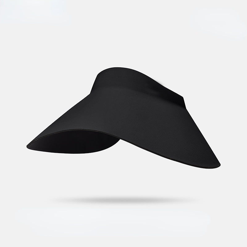 Customizable Ombre Wide-Brim Sun Visor - 10-Color Collection