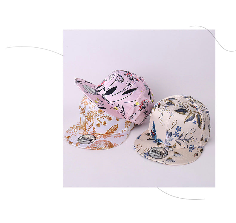 Customizable Painted Hip-Hop Cap