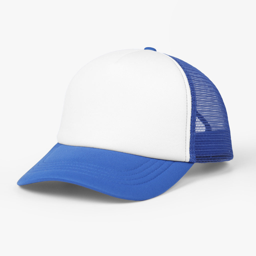Customizable Classic Contrast Trucker Cap - 12-Color Sport Collection