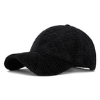 Customizable Textured Corduroy Baseball Cap
