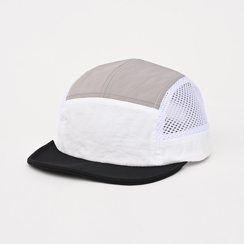 Customizable Urban Block Sport Cap - 7-Color Breathable Collection