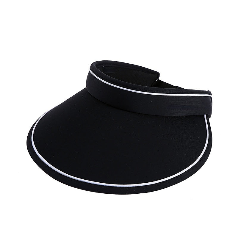 Customizable Foldable Wide-Brim Visor Hat