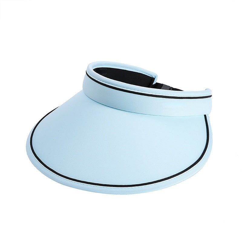 Customizable Foldable Wide-Brim Visor Hat