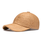 Customizable Summer Straw Baseball Cap