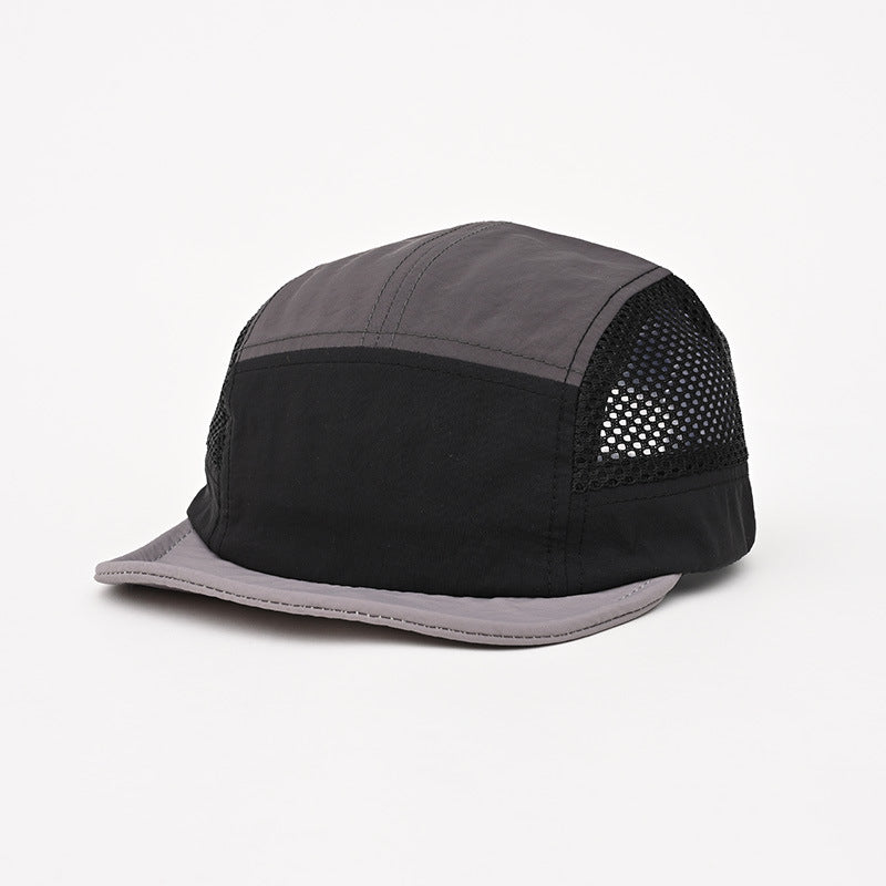 Customizable Urban Block Sport Cap - 7-Color Breathable Collection