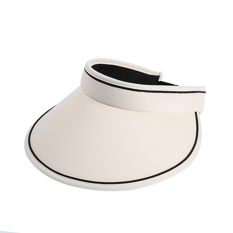 Customizable Foldable Wide-Brim Visor Hat