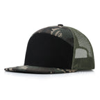 Customizable Omni-Vent Trucker Cap Collection - 15-Color Camo & Solid Series