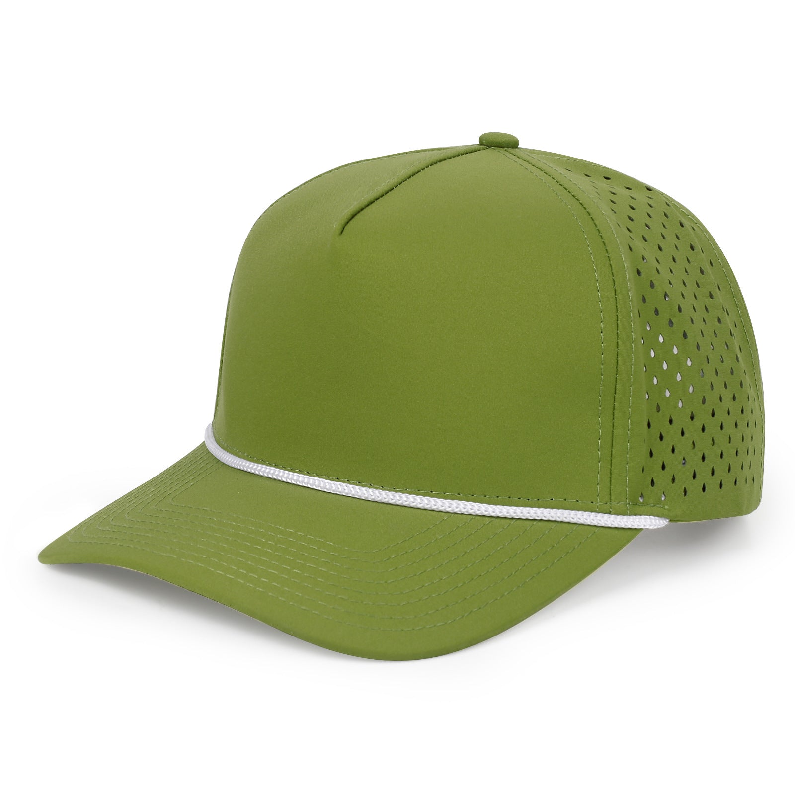 Customizable Aero-Band Perforated Baseball Cap - 9-Color Sport Collection