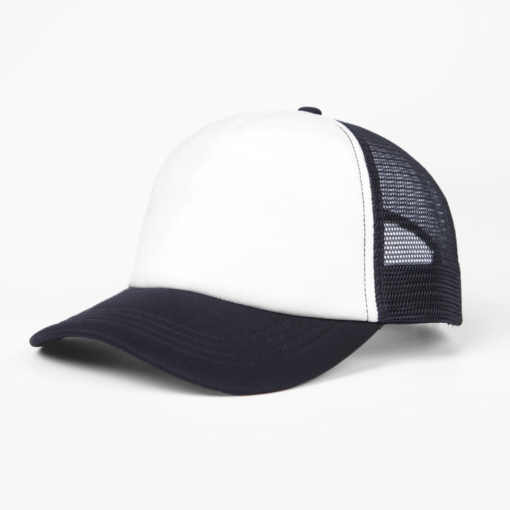 Customizable Classic Contrast Trucker Cap - 12-Color Sport Collection