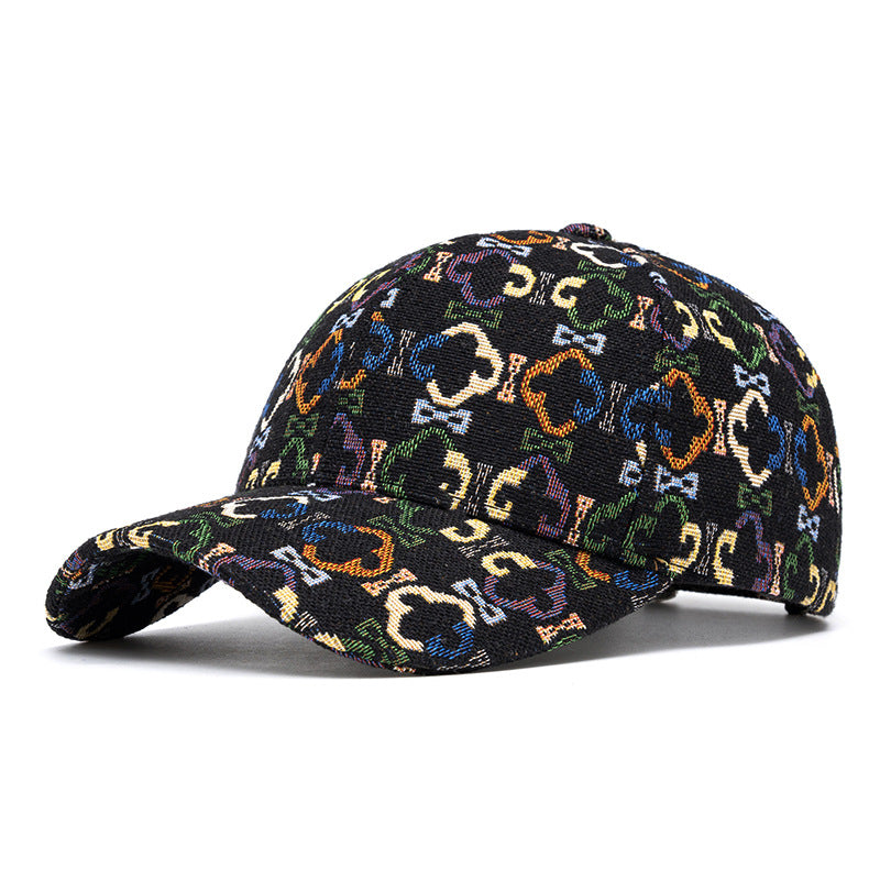 Customizable Multi-Color Jacquard Pattern Baseball Cap
