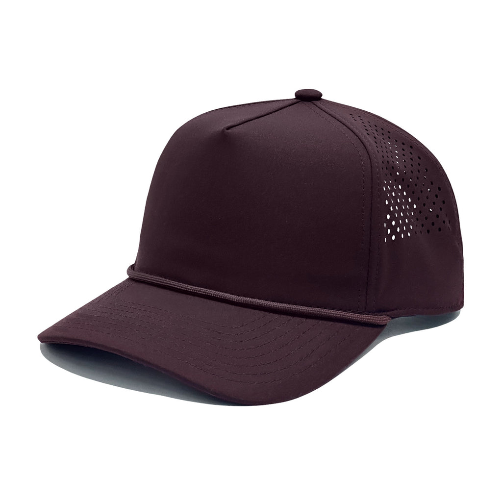 Customizable AeroFlow Perforated Baseball Cap - 10-Color Breathable Collection
